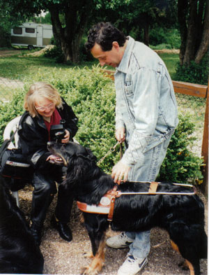 Michel, Iulia and Ingrid (owners of Iulia's parents)
