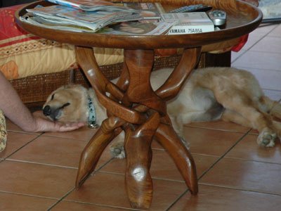 Sieste avec coussin