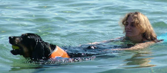 Patty ramne sa matresse vers la plage